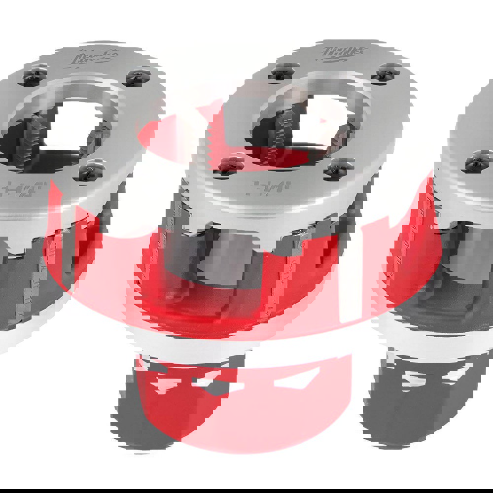 Pipe Threader Die Heads; For Pipe Size: 1-1/4 in ; Thread Type: NPT ; Material: Aluminum ; Opening Type: Manual